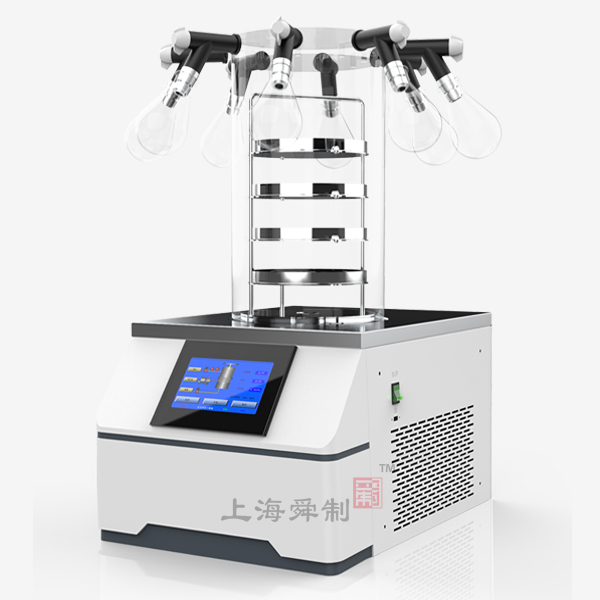 真空冷冻干燥机FD-12C-50T（多歧管挂茄瓶型，冷凝温度-65℃冻干面积0.12㎡）