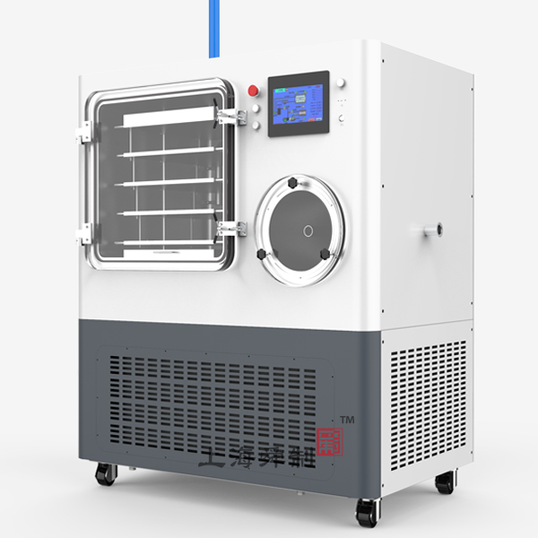 真空冷冻干燥机SZFD-30B(压盖型，0.3㎡，双仓，硅油加热)
