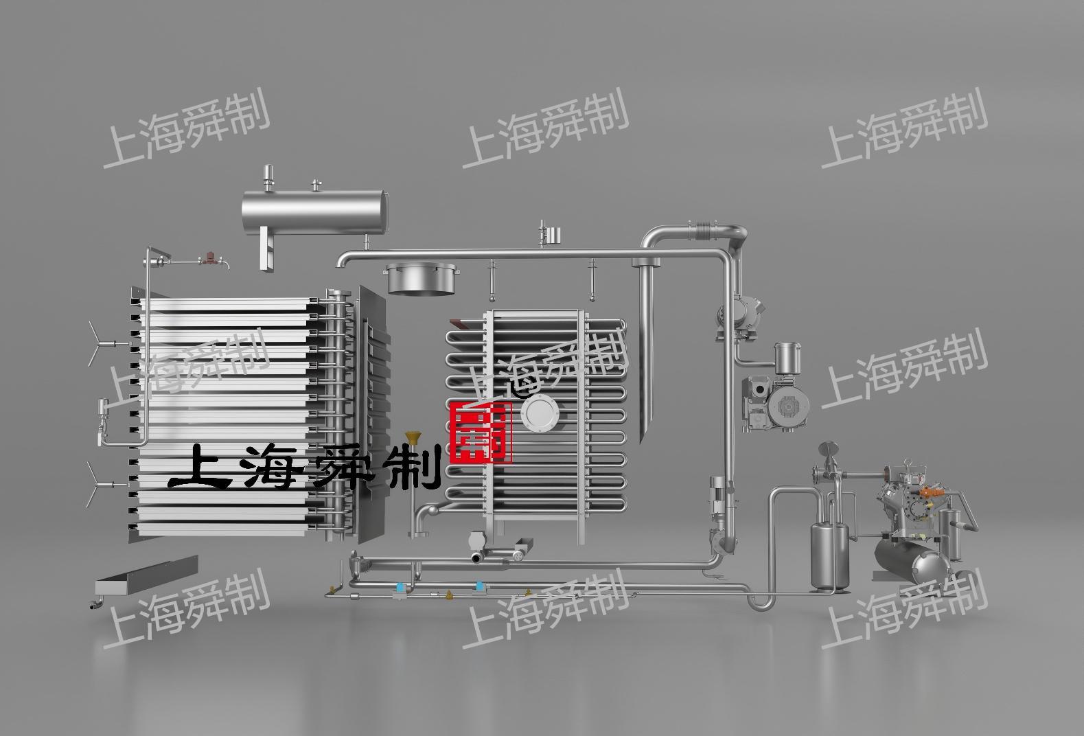 20㎡S真空冷冻干燥机SZFD-20Y（200KG）