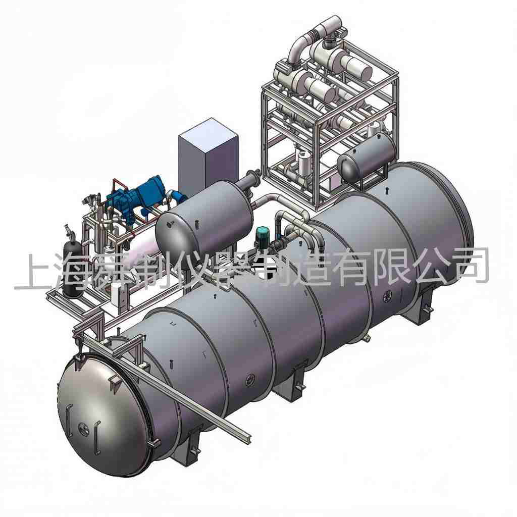 100㎡真空冷冻干燥机SZFD-100Y （1000KG） 